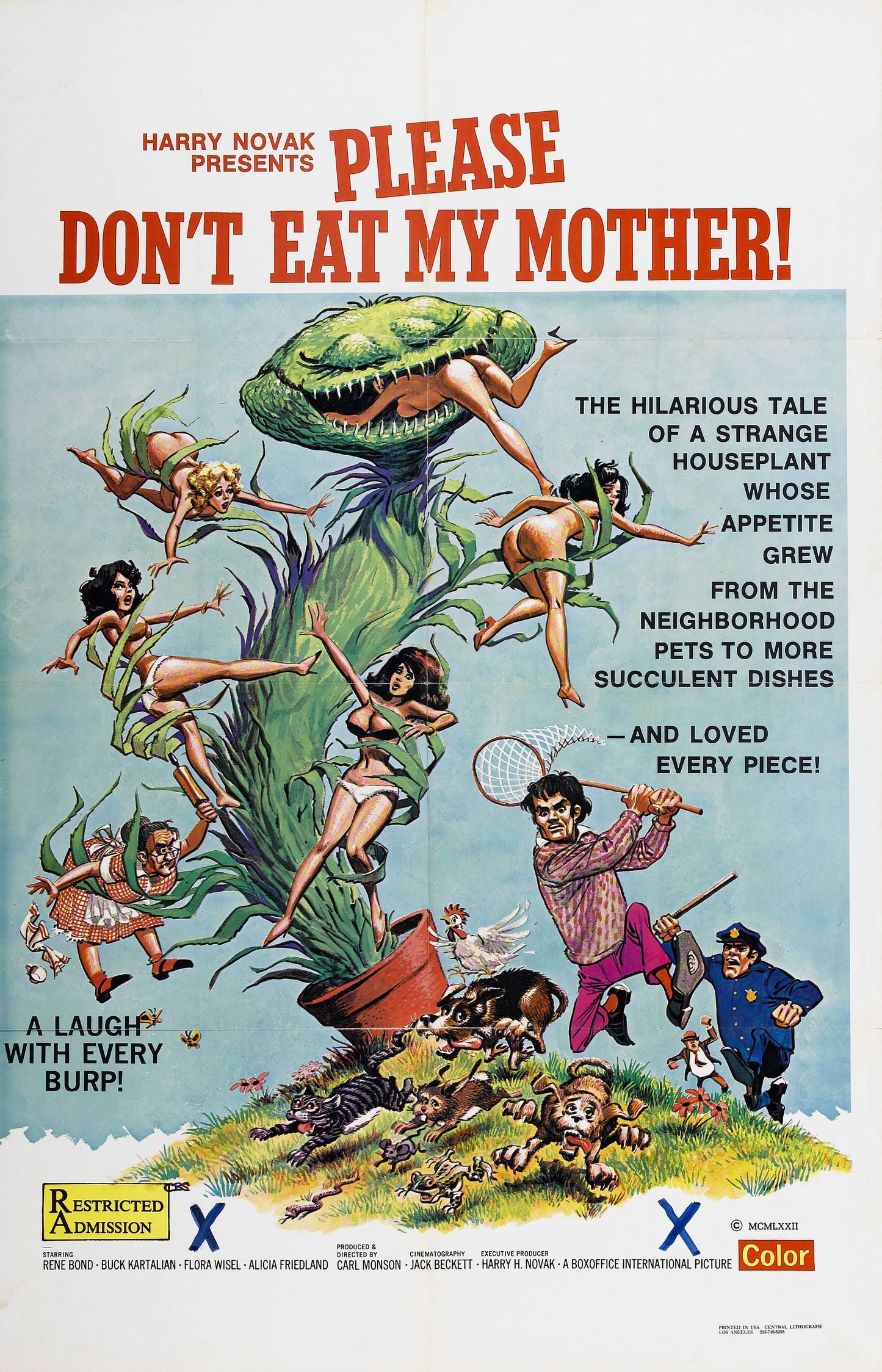 Please Dont Eat My Mother 01 Movie Magnet
