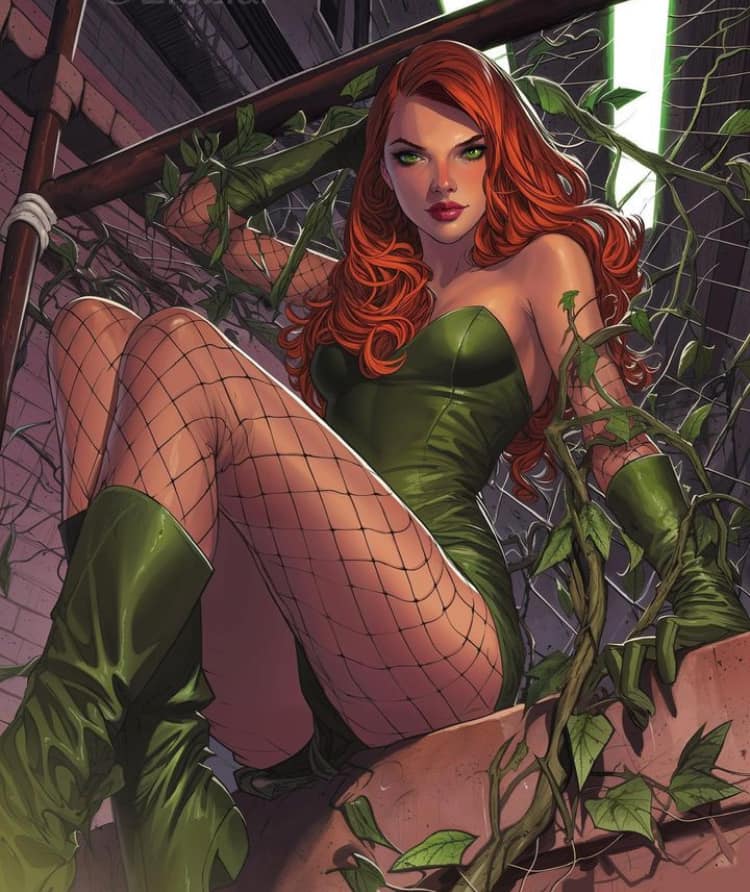 Poison Ivy Character Art (2) Print Poster