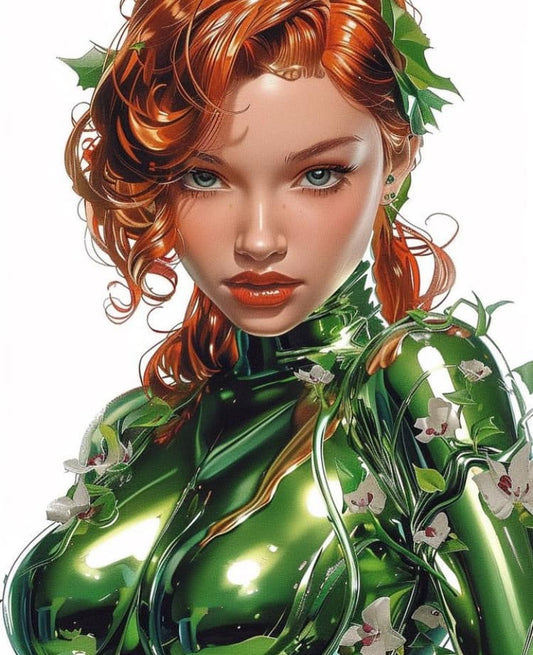 Poison Ivy Portrait (2) Print Poster