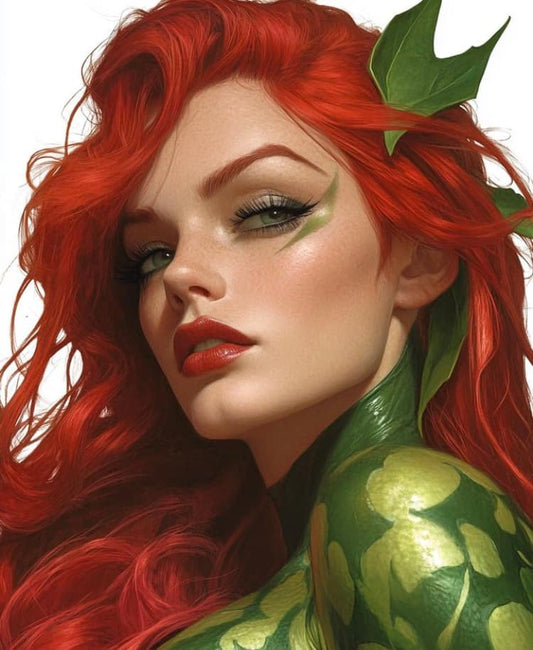 Poison Ivy Portrait (5) Print Poster