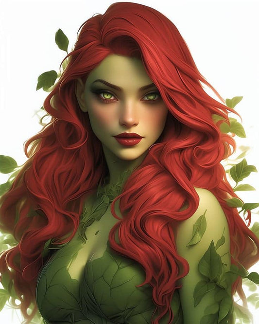Poison Ivy Portrait (6) Print Poster
