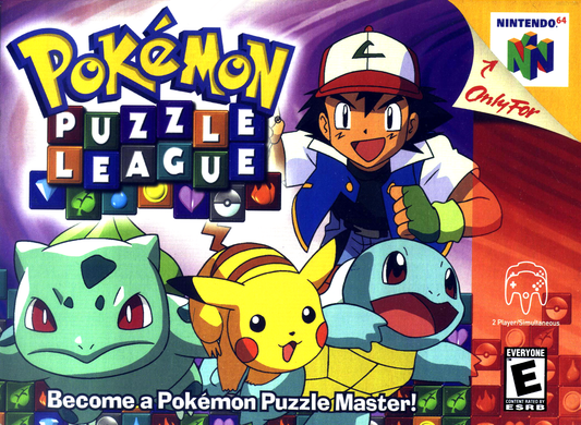 Pokemon Puzzle League N64 Print Poster