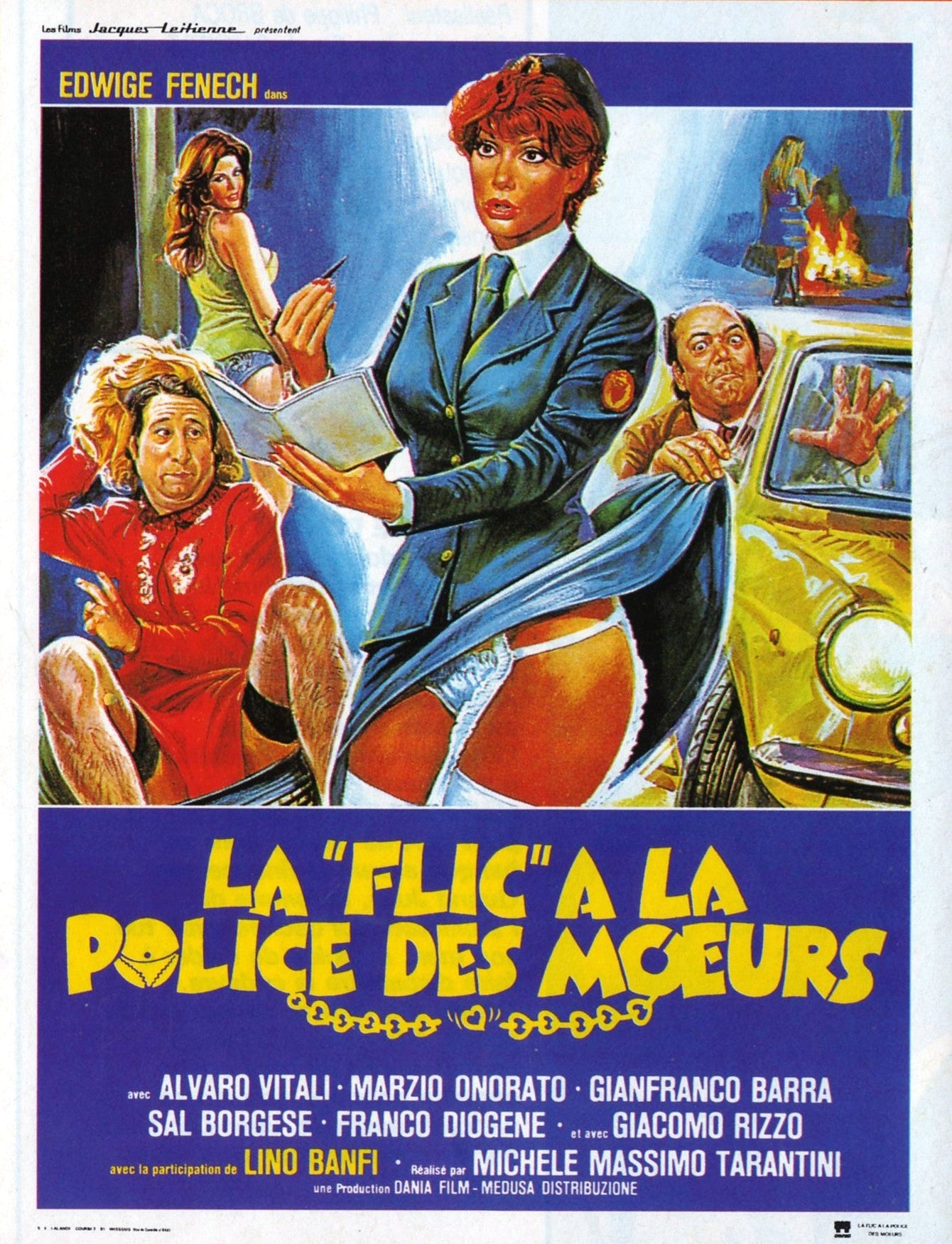 Policewoman Of Vice Squad 01 Movie Keychain