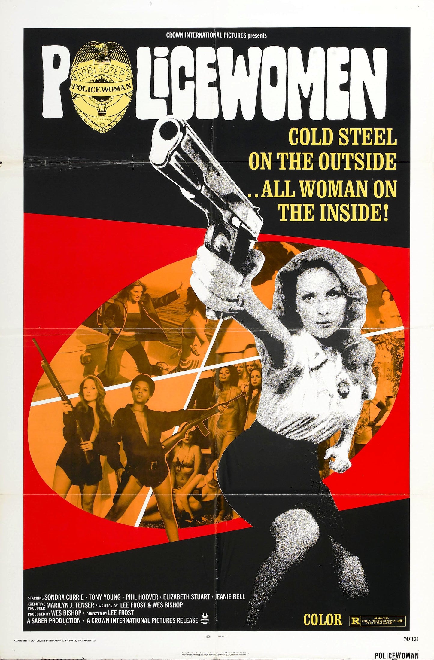Policewomen 01 Movie Magnet
