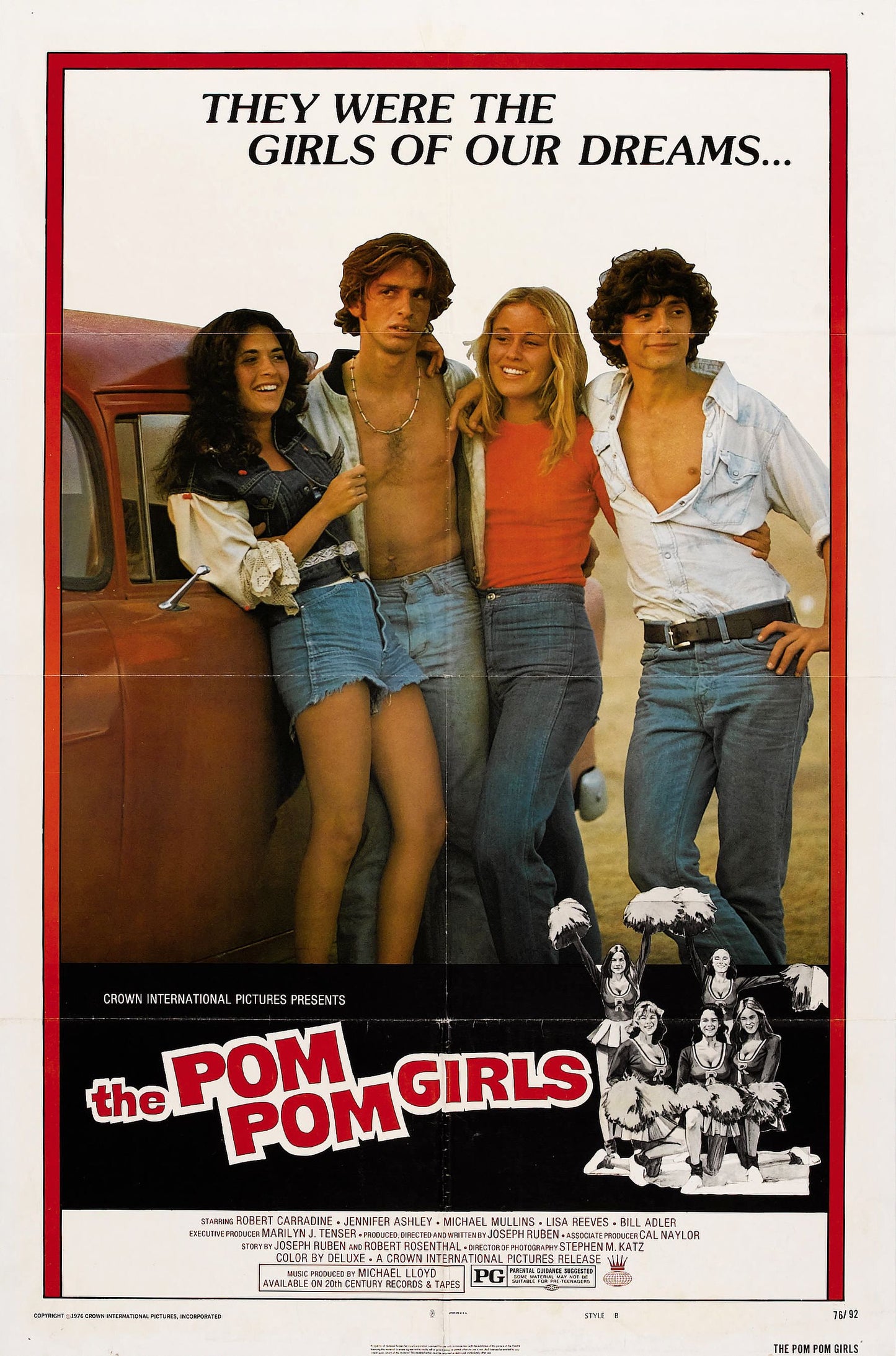 Pom Pom Girls 01 Movie Magnet