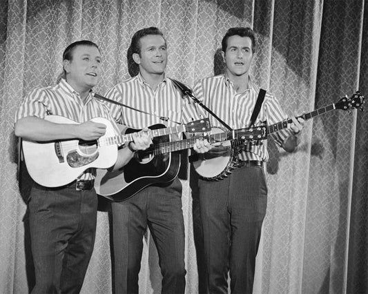Pop Group The Kingston Trio Glossy Keychain Print Folk Music Keychain 1