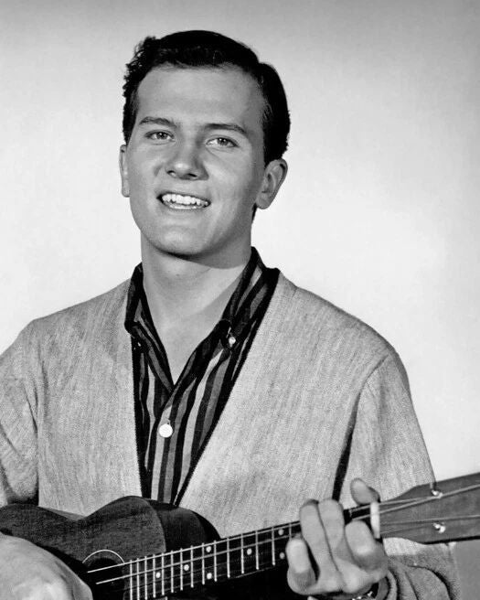 Pop Singer Pat Boone Glossy Keychain Music Print Vocal Jazz Keychain
