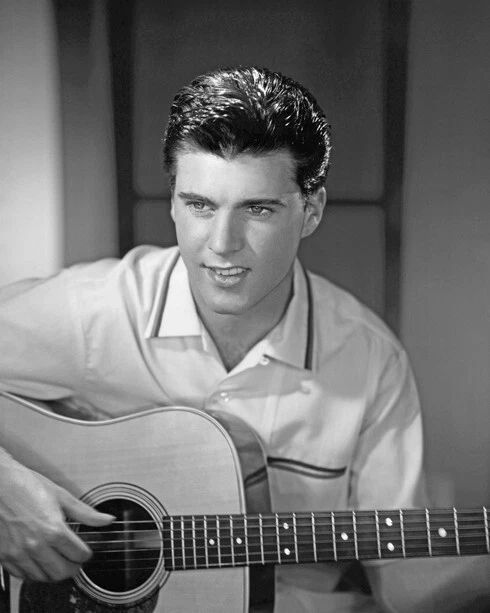 Pop Singer Ricky Nelson Glossy Keychain Music Print Rock And Roll Keychain 1