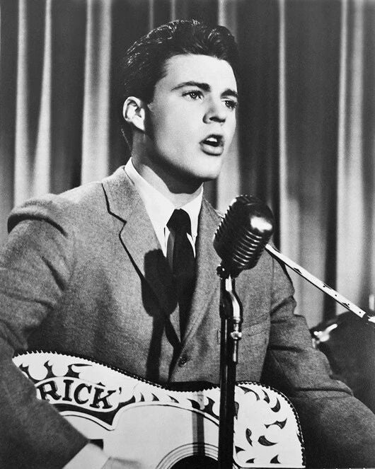 Pop Singer Ricky Nelson Glossy Keychain Music Print Rock And Roll Keychain 2