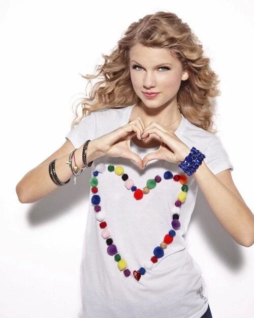 Pop Singer Taylor Swift Glossy Keychain Celebrity Music Icon Print