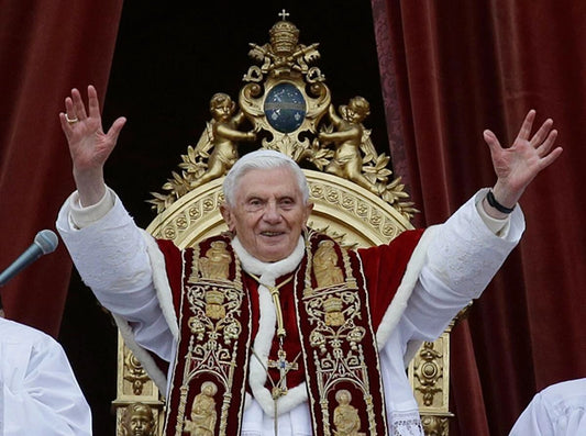 Pope Benedict Xvi Catholic Church Publicity Picture Magnet Print