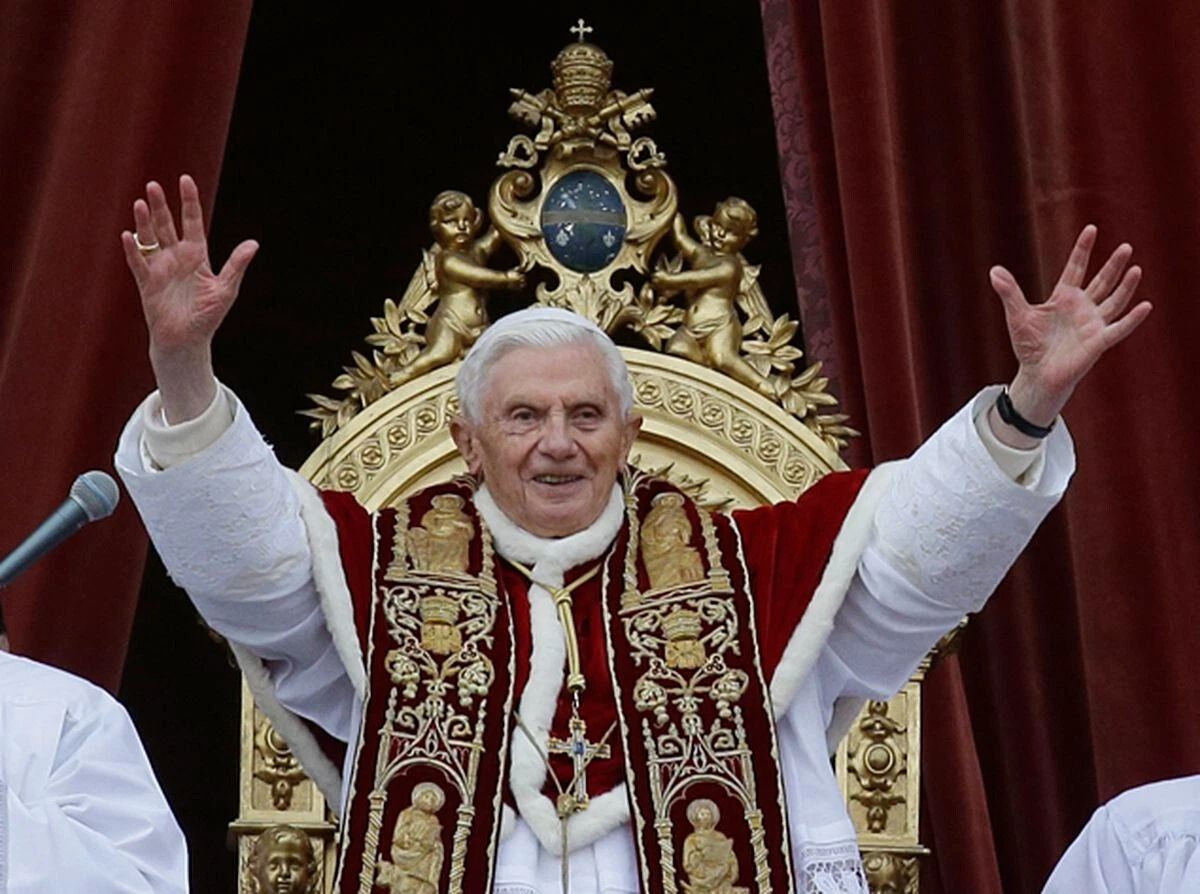 Pope Benedict Xvi Catholic Church Publicity Picture Photo Print