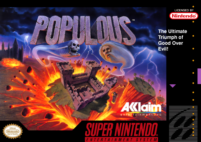 Populous (Usa) Snes Keychain