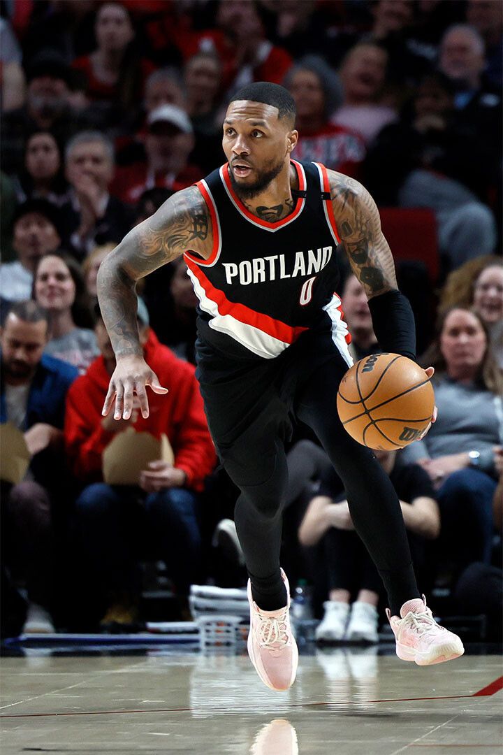 Portland Trail Blazers Team Damian Lillard Basketballer Jigsaw Puzzle