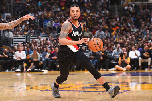 Portland Trail Blazers Team Match Damian Lillard Athlete Jigsaw Puzzle