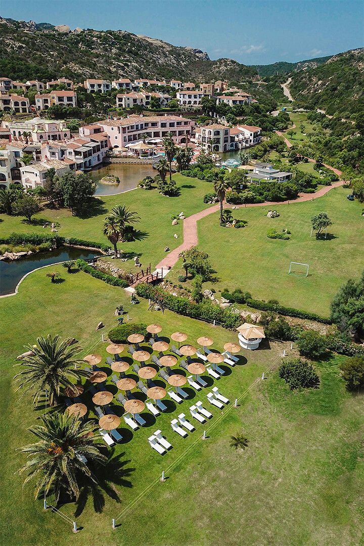 Porto Cervo Sardinia Beach Resort Print Jigsaw Puzzle