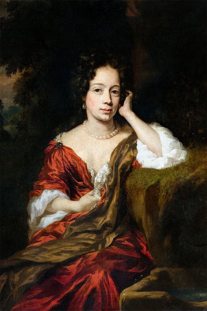 Portrait Of A Woman Oil Painting Print Jigsaw Puzzle