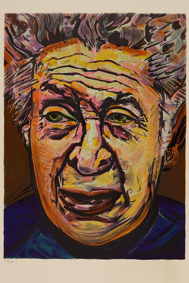 Portrait Of David Alfaro Siqueiros Painter Print Jigsaw Puzzle