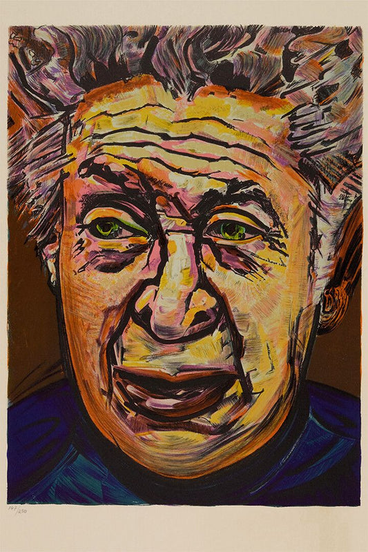 Portrait Of David Alfaro Siqueiros Painter Print Jigsaw Puzzle