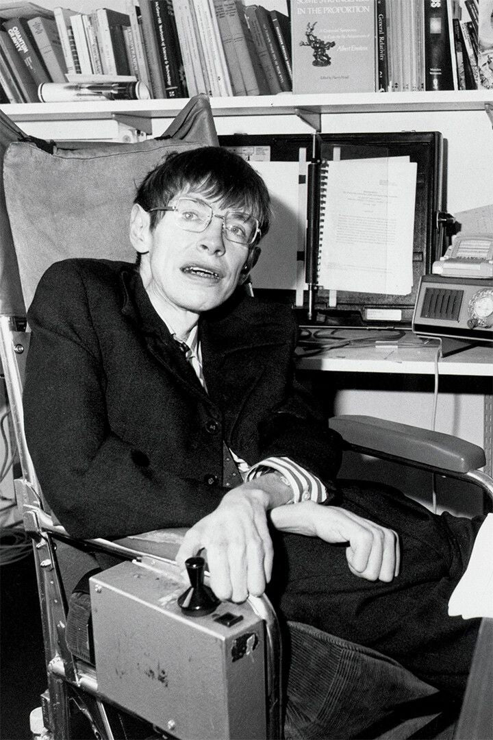 Portrait Of Dr Stephen Hawking Theorist Jigsaw Puzzle