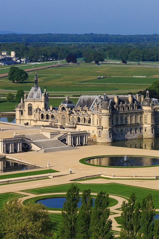 Portrait Of French Chateau History Painting Print Jigsaw Puzzle