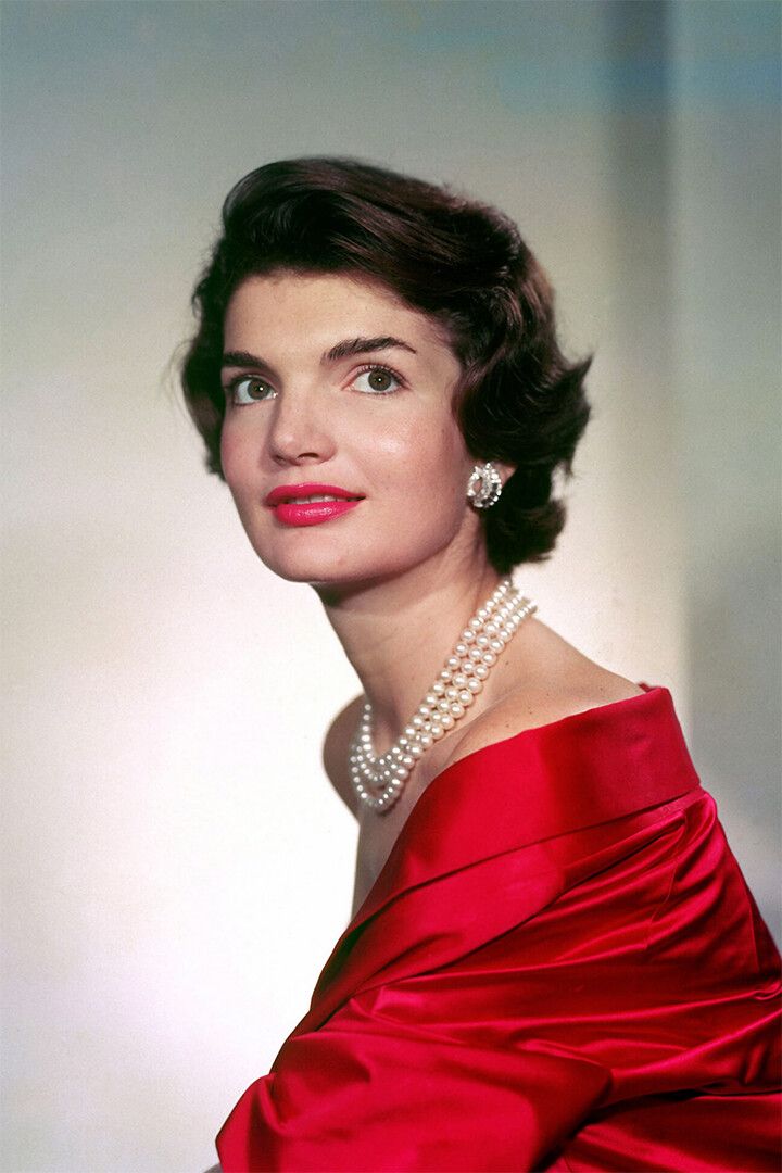 Portrait Of Jacqueline Kennedy American Book Editor Jigsaw Puzzle