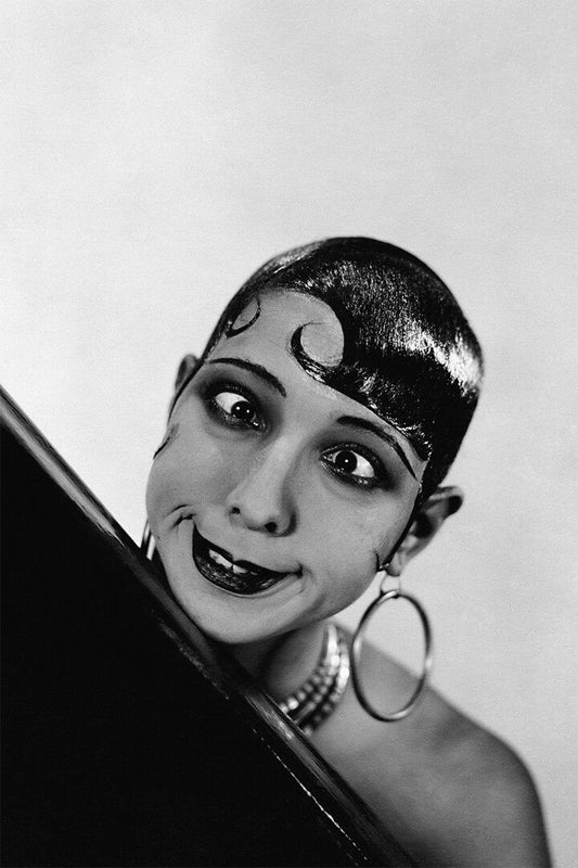 Portrait Of Josephine Baker Singer Print Jigsaw Puzzle
