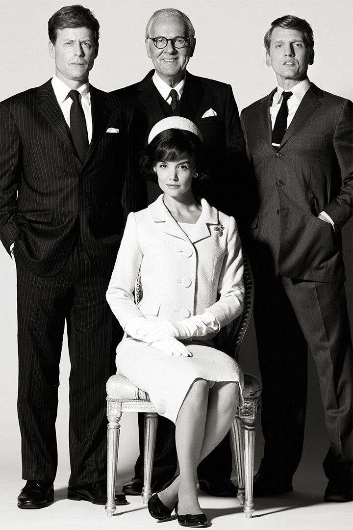 Portrait Of Kennedy Family Print Jigsaw Puzzle Jigsaw Puzzle