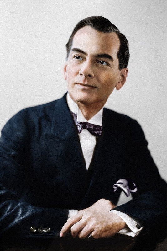 Portrait Of Manuel Luis Quezon Print Jigsaw Puzzle