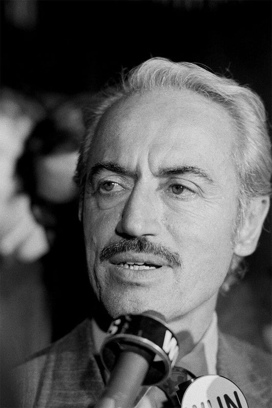 Portrait Of Marvin Miller Baseball Manager Print Jigsaw Puzzle