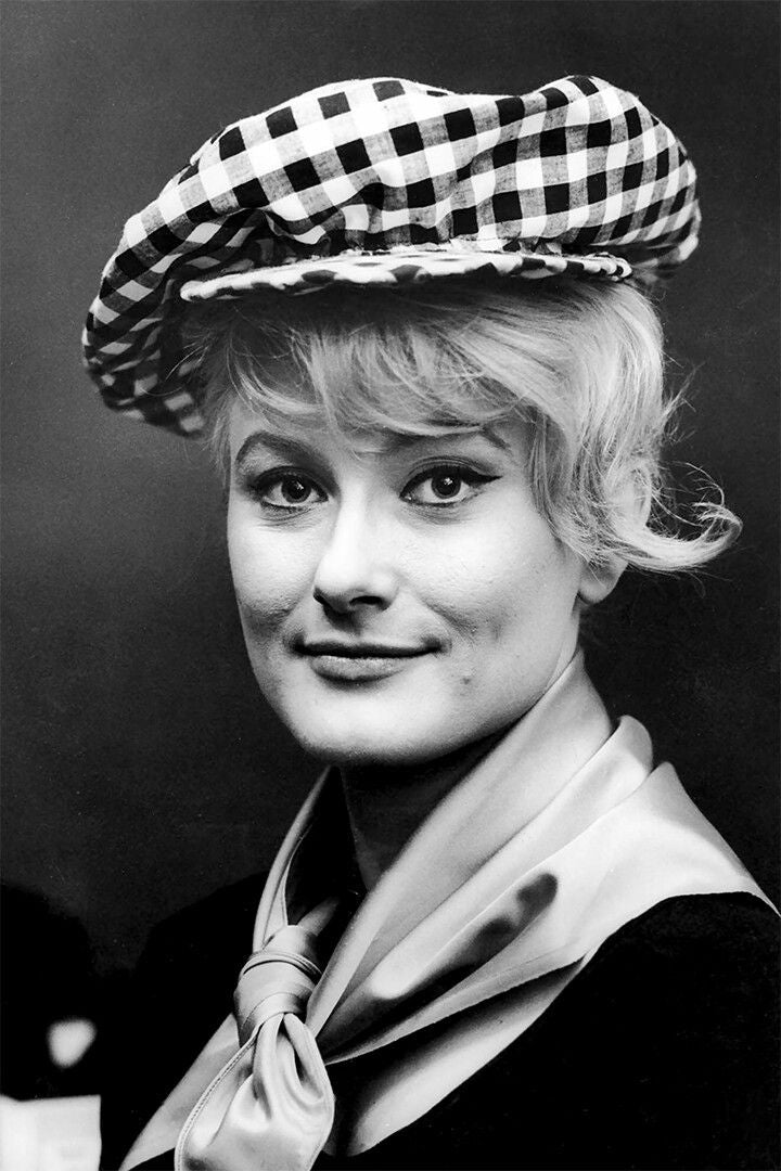 Portrait Of Monica Zetterlund Print Jigsaw Puzzle