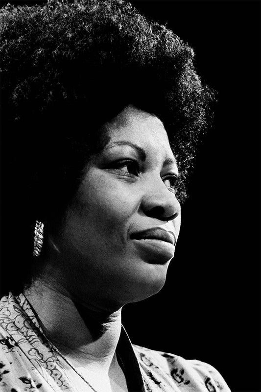 Portrait Of Novelist Toni Morrison Print Jigsaw Puzzle