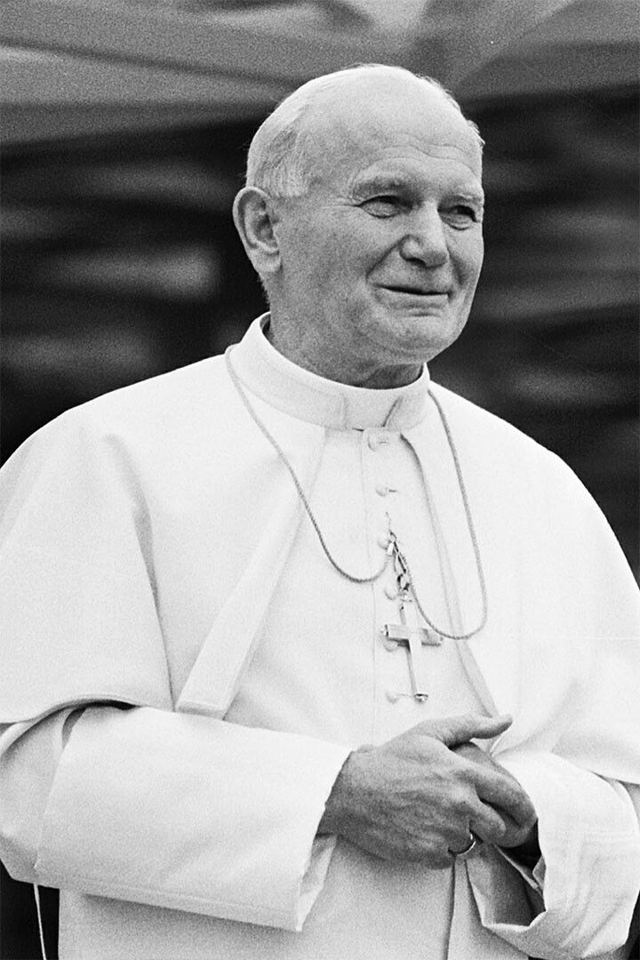Portrait Of Pope John Paul Ii Religious Leader Wall Home Decor Jigsaw Puzzle