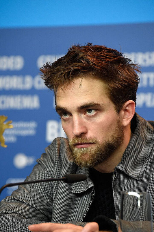Portrait Of Robert Pattinson Actor Print Jigsaw Puzzle