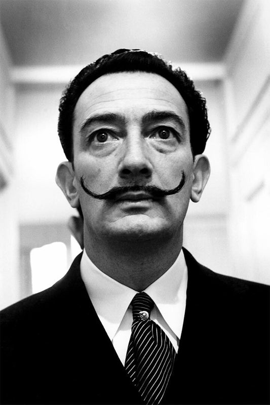 Portrait Of Salvador Dali Vintage Home Printing Jigsaw Puzzle