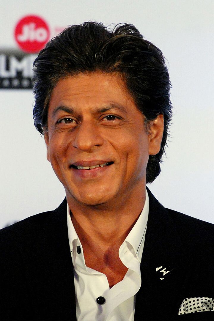Portrait Of Shah Rukh Khan Cast Producer Print Jigsaw Puzzle