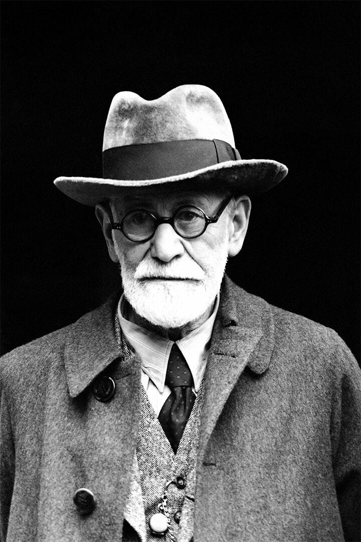 Portrait Of Sigmund Freud Medicine Doctor Jigsaw Puzzle