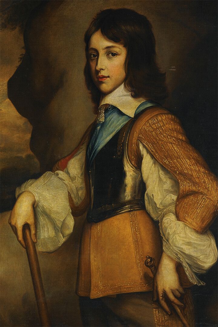 Portrait Of William Ii Prince Of Orange Painting Print Jigsaw Puzzle