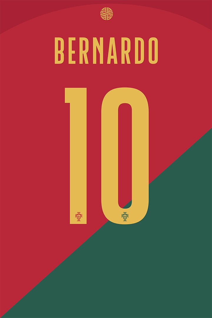 Portugal #10 Bernardo Silva World Soccer Championship Jigsaw Puzzle
