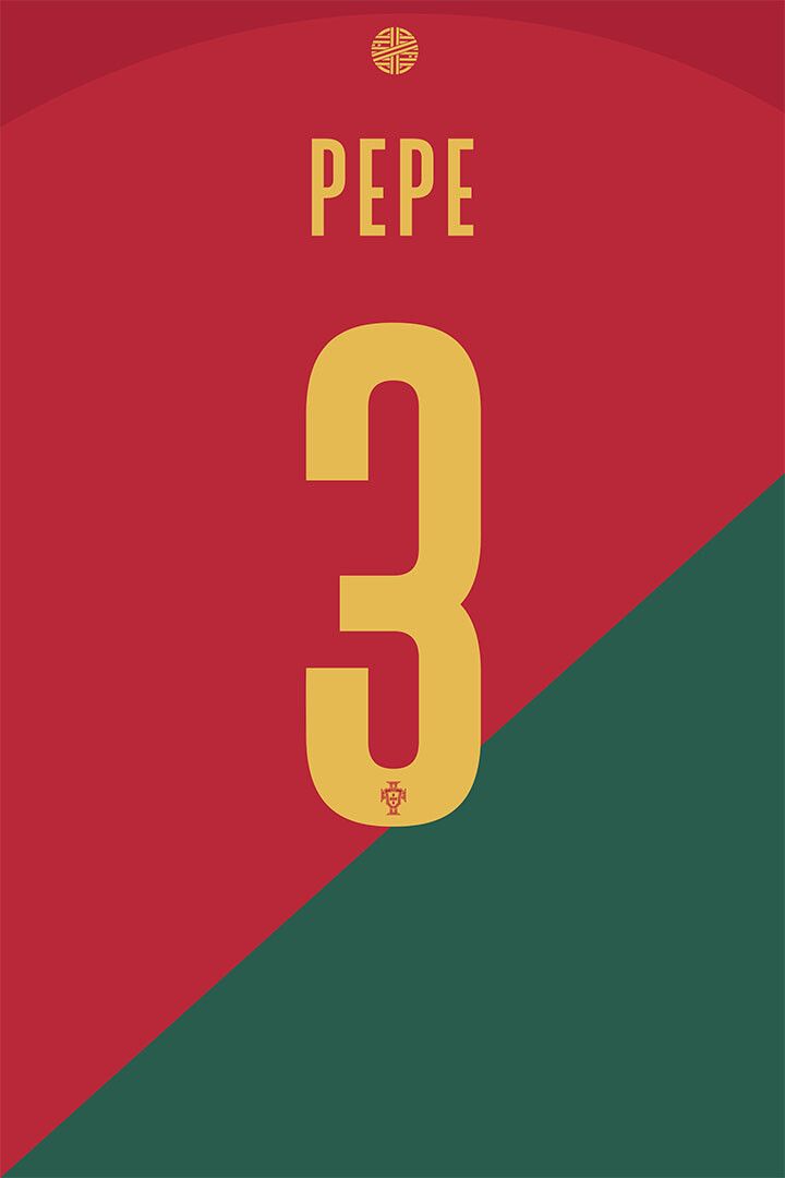 Portugal #3 Pepe World Soccer Championship Jigsaw Puzzle
