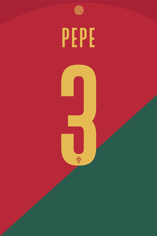 Portugal #3 Pepe World Soccer Championship Jigsaw Puzzle
