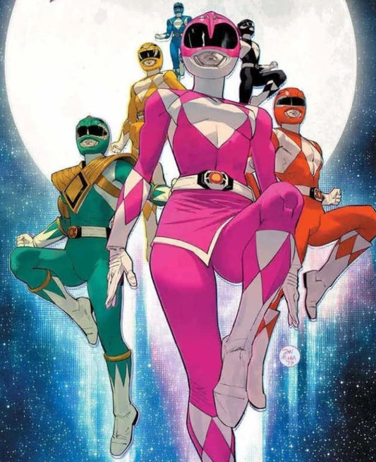 Power Rangers Heroic Pose Print Poster