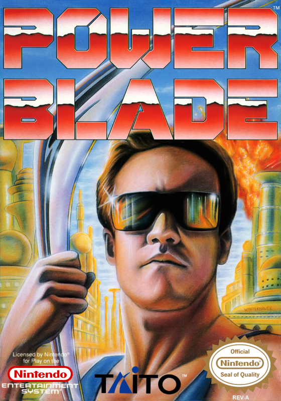 Power Blade (Usa) Nes Print Poster