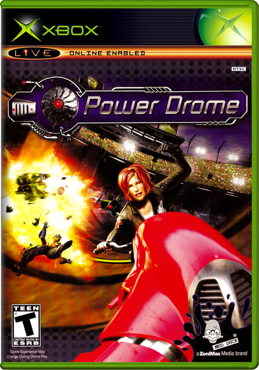 Power Drome Xbox Print Poster