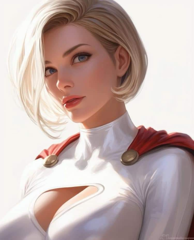Power Girl 2987 Print Poster