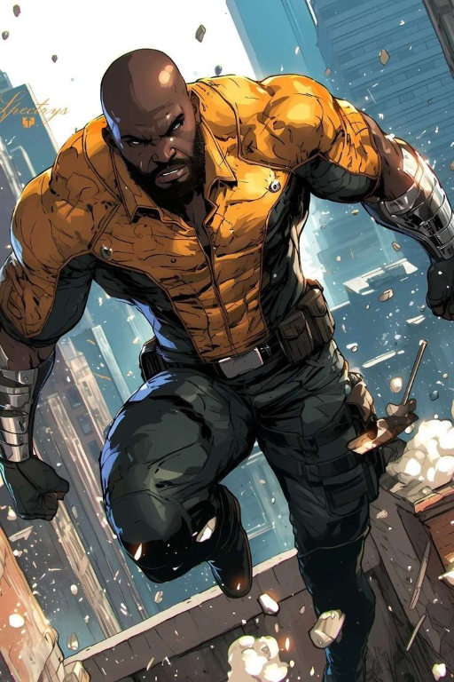 Power Man Action 301 Print Poster