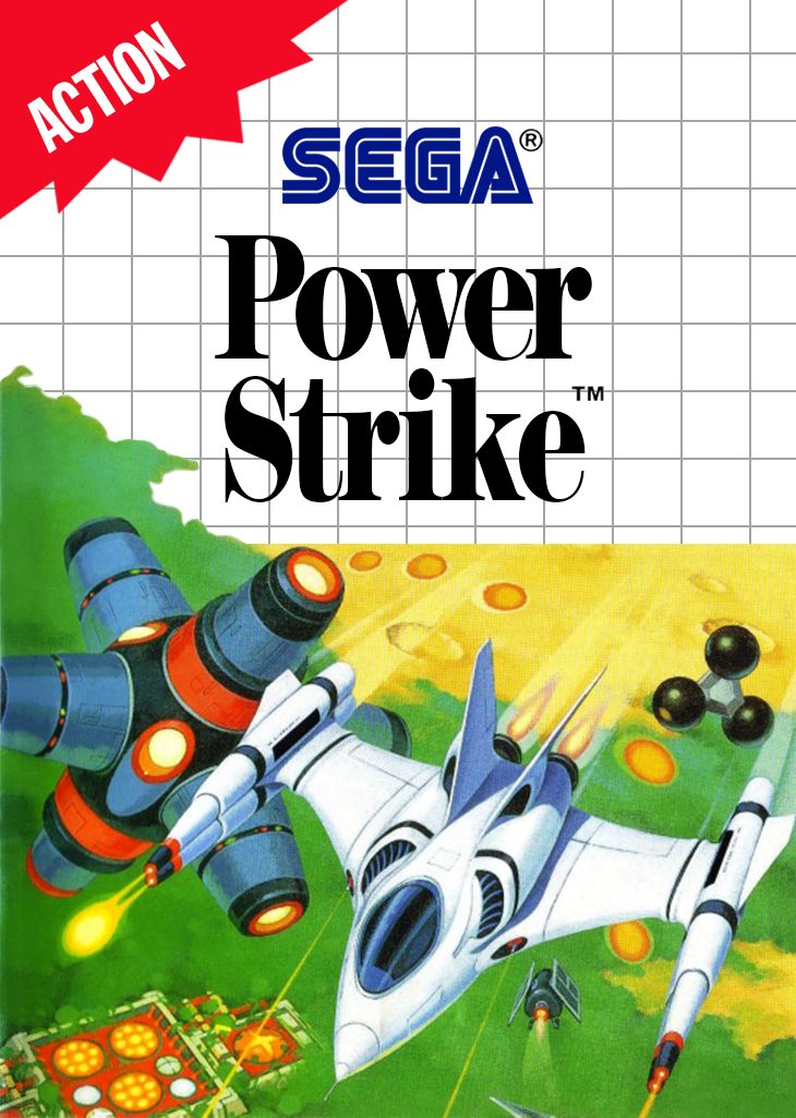 Power Strike Sega Master System Print Poster