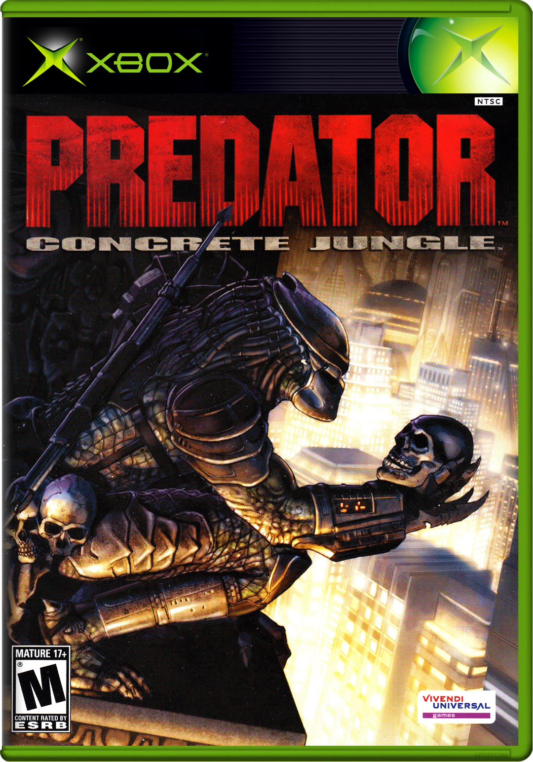 Predator Concrete Jungle Xbox Print Poster