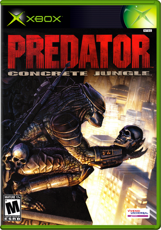 Predator Concrete Jungle Xbox Print Poster
