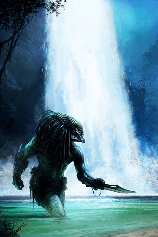 Predator 2 Movie Classic Horror Vintage Print Jigsaw Puzzle